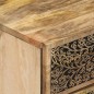 vidaXL Nachttisch 50x33x60 cm Massivholz Mango vidaXL Nachttisch 50x33x60 cm Massivholz Mango