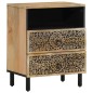 vidaXL Nachttisch 50x33x60 cm Massivholz Mango vidaXL Nachttisch 50x33x60 cm Massivholz Mango