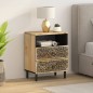 vidaXL Nachttisch 50x33x60 cm Massivholz Mango vidaXL Nachttisch 50x33x60 cm Massivholz Mango
