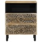 vidaXL Nachttisch 50x33x60 cm Massivholz Mango vidaXL Nachttisch 50x33x60 cm Massivholz Mango
