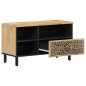 vidaXL TV-Schrank 80x33x46 cm Massivholz Mango vidaXL TV-Schrank 80x33x46 cm Massivholz Mango
