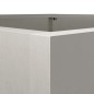 vidaXL Pflanzkübel Silbern 42x38x75 cm Edelstahl vidaXL Pflanzkübel Silbern 42x38x75 cm Edelstahl