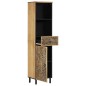vidaXL Badschrank 38x33x160 cm Massivholz Mango vidaXL Badschrank 38x33x160 cm Massivholz Mango