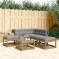 vidaXL 5-tlg. Garten-Sofagarnitur mit Kissen Kiefernholz Imprägniert vidaXL 5-tlg. Garten-Sofagarnitur mit Kissen Kiefernholz Imprägniert