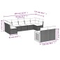vidaXL 9-tlg. Garten-Sofagarnitur mit Kissen Beige Poly Rattan vidaXL 9-tlg. Garten-Sofagarnitur mit Kissen Beige Poly Rattan