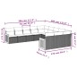 vidaXL 11-tlg. Garten-Sofagarnitur mit Kissen Beige Poly Rattan vidaXL 11-tlg. Garten-Sofagarnitur mit Kissen Beige Poly Rattan