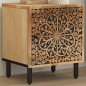 vidaXL Nachttisch 40x33x46 cm Massivholz Mango vidaXL Nachttisch 40x33x46 cm Massivholz Mango
