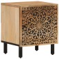 vidaXL Nachttisch 40x33x46 cm Massivholz Mango vidaXL Nachttisch 40x33x46 cm Massivholz Mango