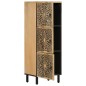 vidaXL Beistellschrank 40x33x110 cm Massivholz Mango vidaXL Beistellschrank 40x33x110 cm Massivholz Mango