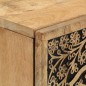 vidaXL Beistellschrank 40x33x110 cm Massivholz Mango vidaXL Beistellschrank 40x33x110 cm Massivholz Mango