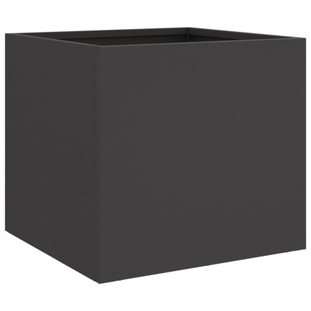 vidaXL Pflanzkübel Schwarz 32x30x29 cm Kaltgewalzter Stahl