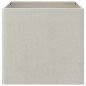 vidaXL Pflanzkübel 2 Stk. Silbern 42x40x39 cm Edelstahl vidaXL Pflanzkübel 2 Stk. Silbern 42x40x39 cm Edelstahl