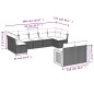 vidaXL 9-tlg. Garten-Sofagarnitur mit Kissen Beige Poly Rattan vidaXL 9-tlg. Garten-Sofagarnitur mit Kissen Beige Poly Rattan