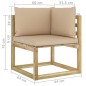 7-tlg. Garten-Lounge-Set mit Kissen Imprägniertes Kiefernholz 7-tlg. Garten-Lounge-Set mit Kissen Imprägniertes Kiefernholz