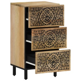 vidaXL Beistellschrank 40x33x75 cm Massivholz Mango