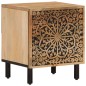 vidaXL Nachttische 2 Stk. 40x33x46 cm Massivholz Mango vidaXL Nachttische 2 Stk. 40x33x46 cm Massivholz Mango