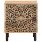 vidaXL Nachttische 2 Stk. 40x33x46 cm Massivholz Mango vidaXL Nachttische 2 Stk. 40x33x46 cm Massivholz Mango