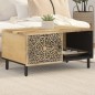 vidaXL Couchtisch 80x50x40 cm Massivholz Mango vidaXL Couchtisch 80x50x40 cm Massivholz Mango