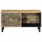 vidaXL Couchtisch 80x50x40 cm Massivholz Mango vidaXL Couchtisch 80x50x40 cm Massivholz Mango