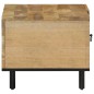 vidaXL Couchtisch 80x50x40 cm Massivholz Mango vidaXL Couchtisch 80x50x40 cm Massivholz Mango