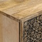 vidaXL Beistellschrank 60x33x75 cm Massivholz Mango vidaXL Beistellschrank 60x33x75 cm Massivholz Mango