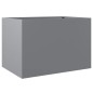 vidaXL Pflanzkübel Silbern 62x47x46 cm Verzinkter Stahl vidaXL Pflanzkübel Silbern 62x47x46 cm Verzinkter Stahl