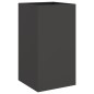 vidaXL Pflanzkübel Schwarz 42x38x75 cm Kaltgewalzter Stahl vidaXL Pflanzkübel Schwarz 42x38x75 cm Kaltgewalzter Stahl