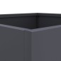 vidaXL Pflanzkübel 2 Stk. Anthrazit 32x30x29 cm Kaltgewalzter Stahl vidaXL Pflanzkübel 2 Stk. Anthrazit 32x30x29 cm Kaltgewalzter Stahl