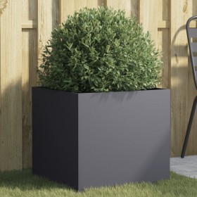 vidaXL Pflanzkübel Anthrazit 49x47x46 cm Kaltgewalzter Stahl