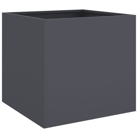 vidaXL Pflanzkübel Anthrazit 49x47x46 cm Kaltgewalzter Stahl
