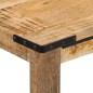vidaXL Esstisch 110x55x75 cm Massivholz Mango vidaXL Esstisch 110x55x75 cm Massivholz Mango
