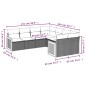 vidaXL 8-tlg. Garten-Sofagarnitur mit Kissen Beige Poly Rattan vidaXL 8-tlg. Garten-Sofagarnitur mit Kissen Beige Poly Rattan
