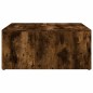 vidaXL Satztische 2 Stk. Räuchereiche Holzwerkstoff und Metall vidaXL Satztische 2 Stk. Räuchereiche Holzwerkstoff und Metall
