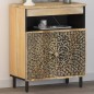 vidaXL Beistellschrank 60x33x75 cm Massivholz Mango vidaXL Beistellschrank 60x33x75 cm Massivholz Mango