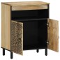 vidaXL Beistellschrank 60x33x75 cm Massivholz Mango vidaXL Beistellschrank 60x33x75 cm Massivholz Mango