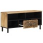 vidaXL TV-Schrank 100x33x46 cm Massivholz Mango vidaXL TV-Schrank 100x33x46 cm Massivholz Mango