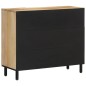 vidaXL Beistellschrank 90x33x75 cm Massivholz Mango vidaXL Beistellschrank 90x33x75 cm Massivholz Mango