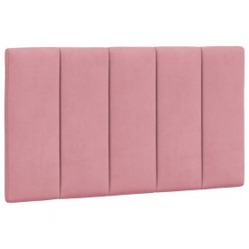 vidaXL Kopfteil-Kissen Rosa 90 cm Samt