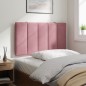 vidaXL Kopfteil-Kissen Rosa 90 cm Samt