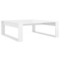 vidaXL Couchtisch Hochglanz-Weiß 100x100x35 cm Holzwerkstoff vidaXL Couchtisch Hochglanz-Weiß 100x100x35 cm Holzwerkstoff