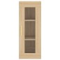vidaXL Highboard Sonoma-Eiche 34,5x34x180 cm Holzwerkstoff
