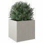 vidaXL Pflanzkübel Silbern 49x47x46 cm Edelstahl vidaXL Pflanzkübel Silbern 49x47x46 cm Edelstahl
