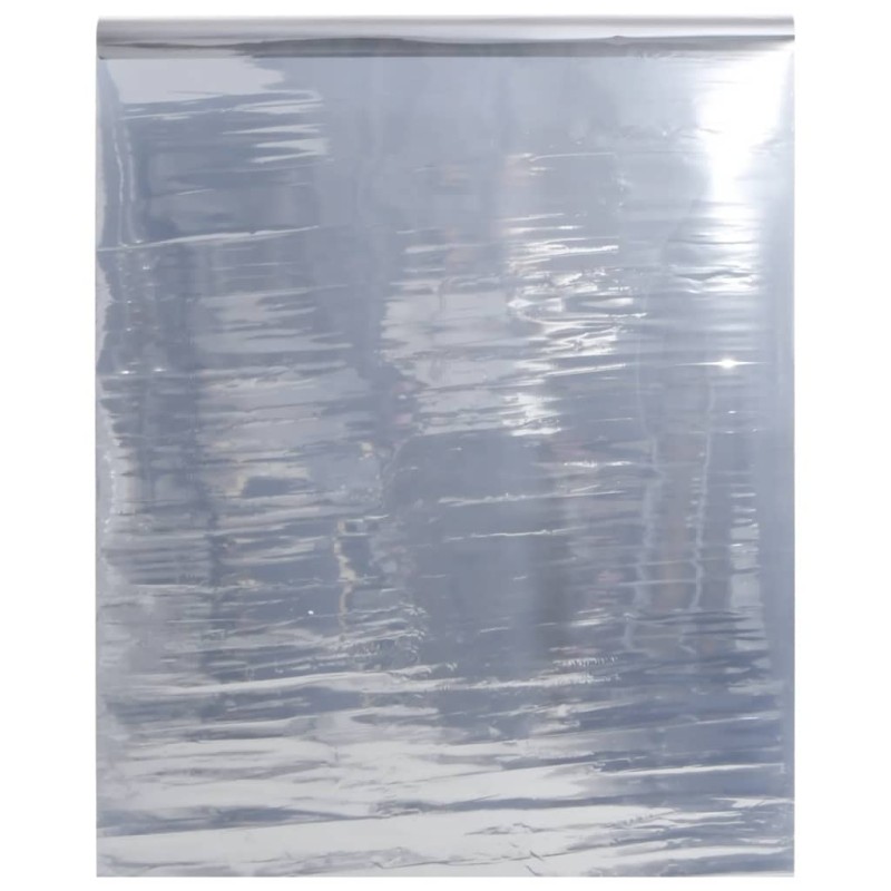 vidaXL Sonnenschutzfolie Statisch Reflektierend Silbern 90x2000 cm PVC vidaXL Sonnenschutzfolie Statisch Reflektierend Silbern 90x2000 cm PVC