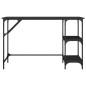 vidaXL Schreibtisch Schwarz 120x50x75 cm Metall und Holzwerkstoff vidaXL Schreibtisch Schwarz 120x50x75 cm Metall und Holzwerkstoff