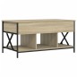vidaXL Couchtisch Sonoma-Eiche 100x55x50 cm Holzwerkstoff und Metall vidaXL Couchtisch Sonoma-Eiche 100x55x50 cm Holzwerkstoff und Metall