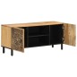 vidaXL TV-Schrank 105x33x46 cm Massivholz Mango vidaXL TV-Schrank 105x33x46 cm Massivholz Mango