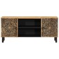 vidaXL TV-Schrank 105x33x46 cm Massivholz Mango vidaXL TV-Schrank 105x33x46 cm Massivholz Mango