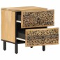 vidaXL Nachttisch 40x33x46 cm Massivholz Mango vidaXL Nachttisch 40x33x46 cm Massivholz Mango