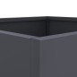 vidaXL Pflanzkübel Anthrazit 32x29x75 cm Kaltgewalzter Stahl vidaXL Pflanzkübel Anthrazit 32x29x75 cm Kaltgewalzter Stahl