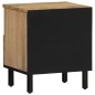 vidaXL Nachttische 2 Stk. 40x33x46 cm Massivholz Mango vidaXL Nachttische 2 Stk. 40x33x46 cm Massivholz Mango